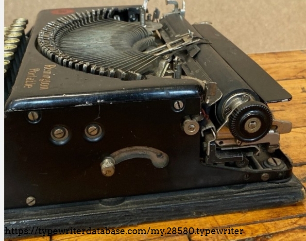 Right type basket and lift lever.