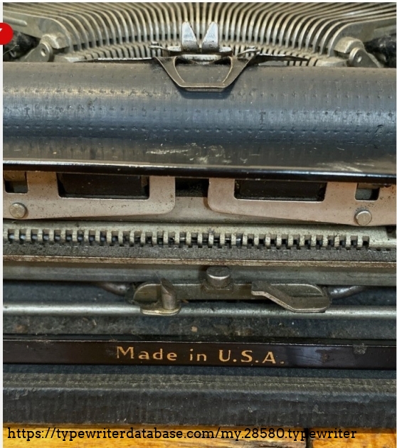 Rear closeup showing "Made in USA" decal.