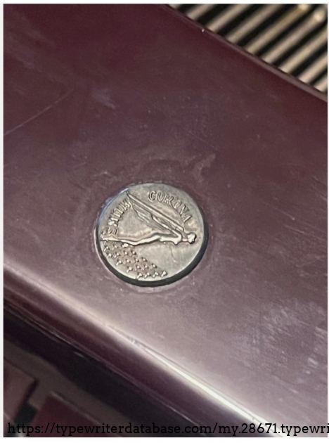 Winged messenger medallion.