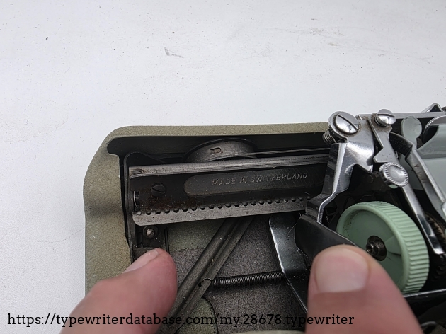 Left side with brand