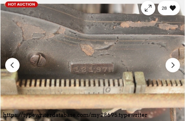 Serial number.