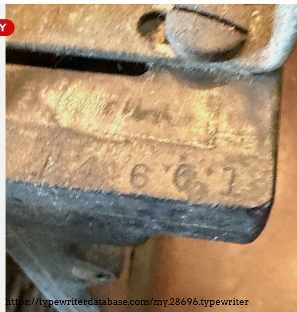Serial number.