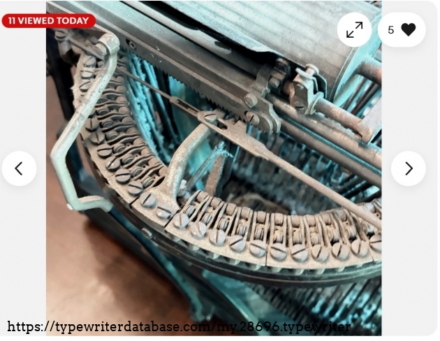 Type basket, aft detail.