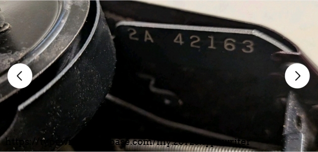 Serial number.