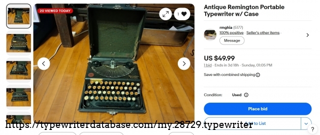 eBay main listing page.