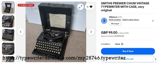 eBay main listing view.