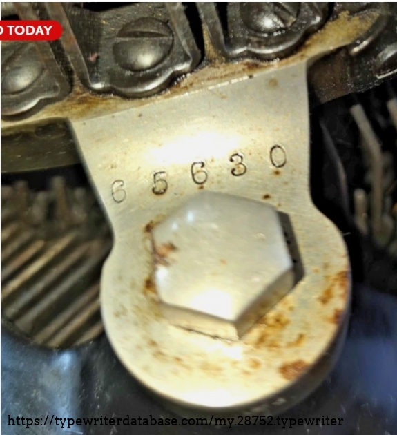 Serial number.