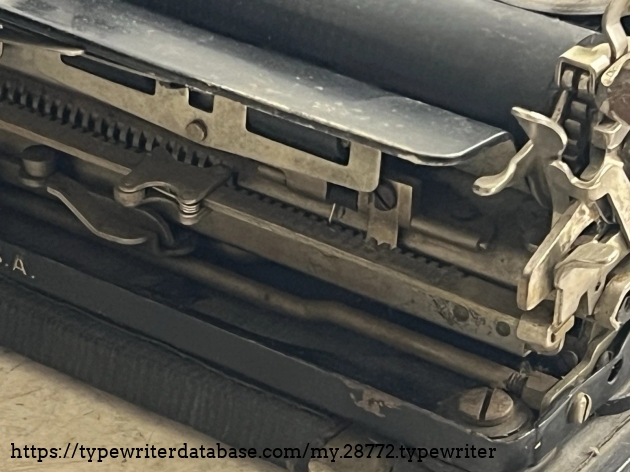 Left rear quadrant close-up.