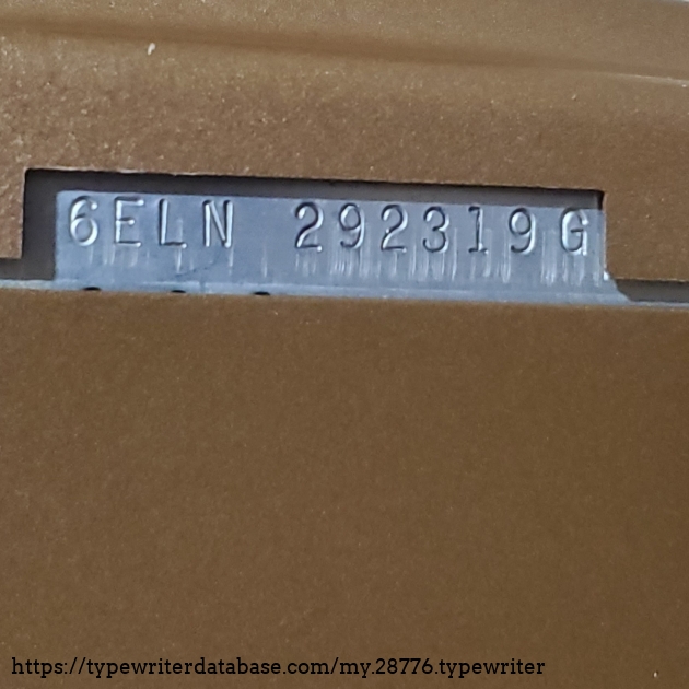 Serial Number