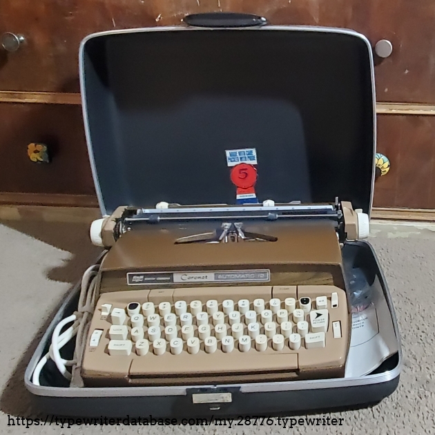 Typewriter and Case