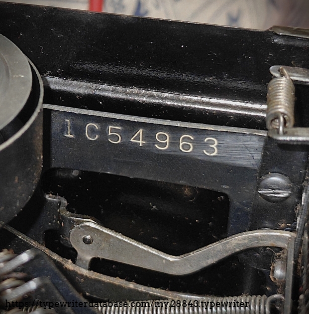 Serial number.