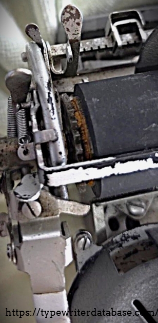 Left carriage end.