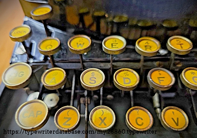 Keyboard left-side.