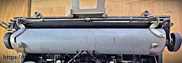 Steel platen.