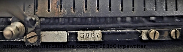 Serial number.
