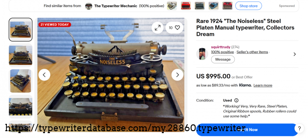 eBay main listing page.