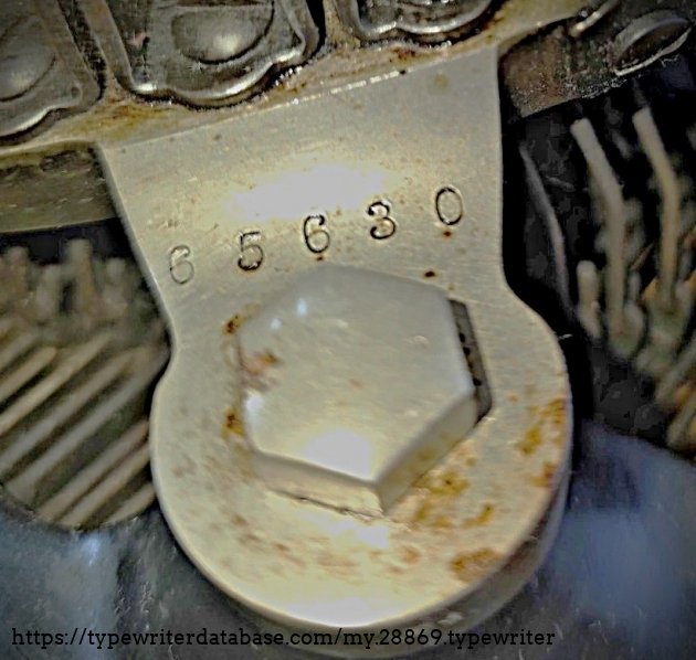 Serial number.