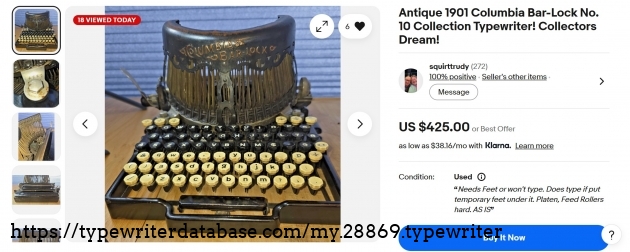 eBay main listing page.