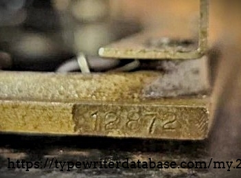 Serial number.
