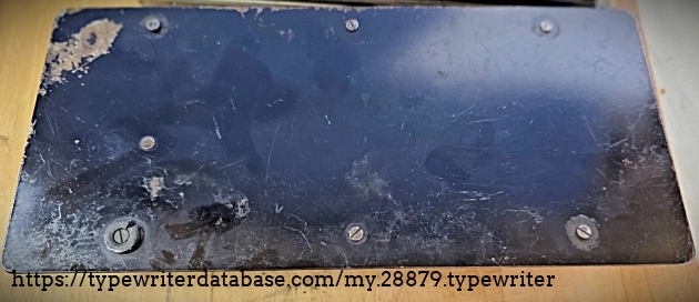 Base plate.