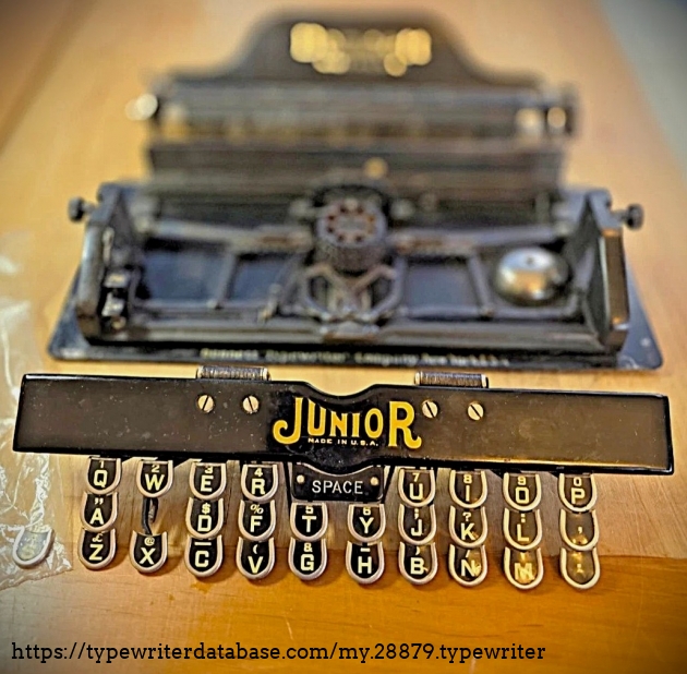 Keyboard detail.