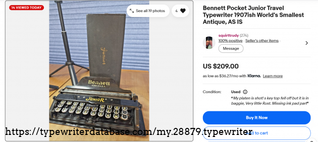 eBay main listing page.