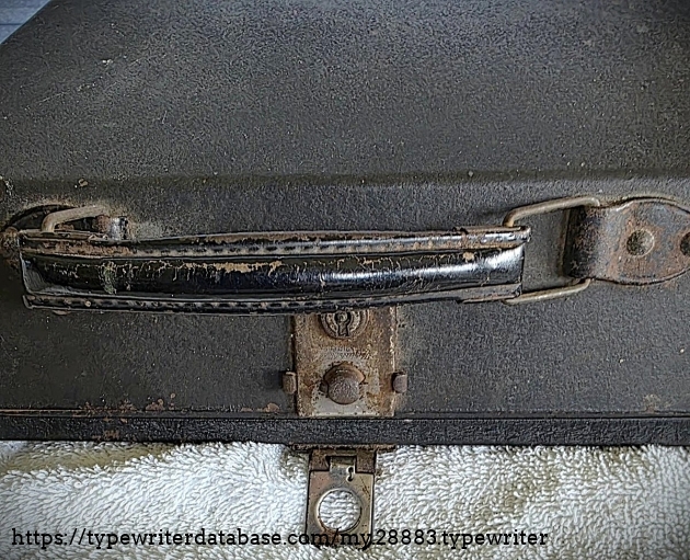 Case front and latch.