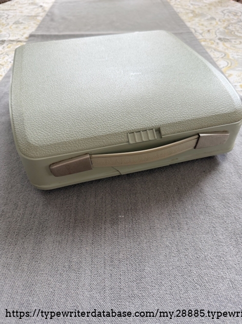 The case also came broken, but was as simple to fix as re-attaching the lone spring located within the latch assembly. A good clean with no-bleach foaming Scrubbing Bubbles shower cleaner brought it back to its original glory.