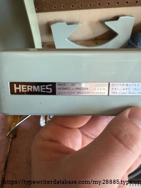 Hermes production of the Rocket had moved to Western Germany by the time this 1968 version came out. The quality of manufacturing is unquestionable, as it has lasted nearly 60 years and remains a workhorse.