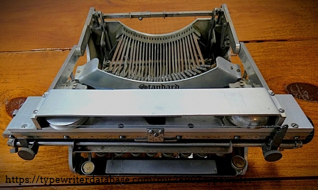 Front view, folded.