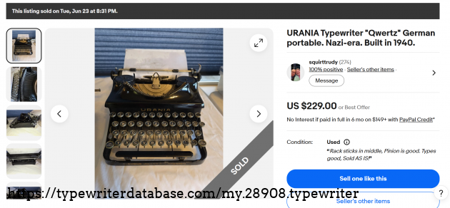 eBay main listing page.