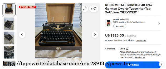 eBay main listing page.
