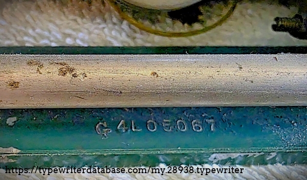 Serial number.