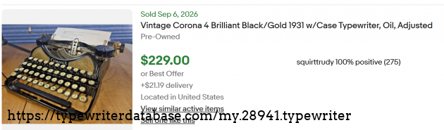 eBay sold listing page.