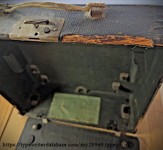 Open case closer view.