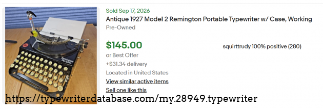 eBay sold listing page.
