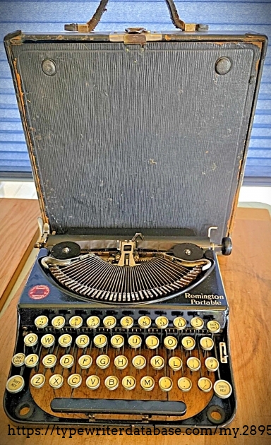Front, with case.