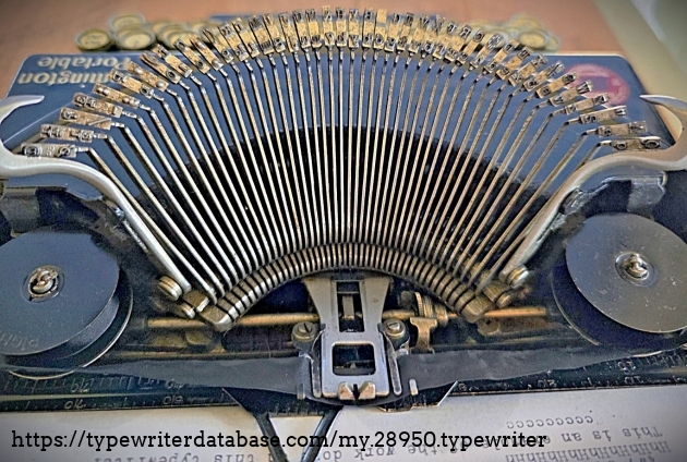 Type basket from aft point of view.