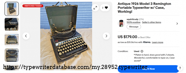 eBay main listing page.