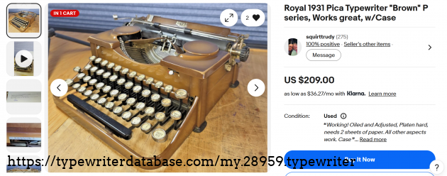 eBay main listing page.