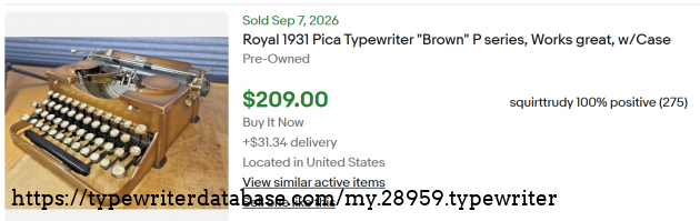 eBay sold listing page.