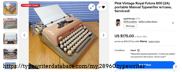 eBay main listing view.