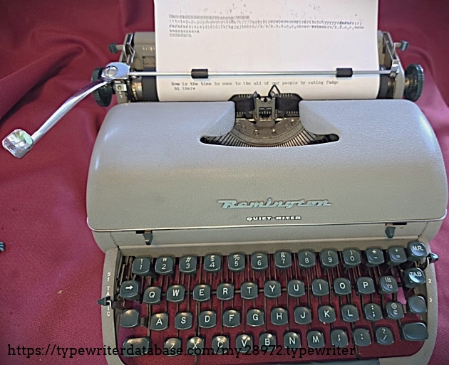 Front view #2 with paper inserted.