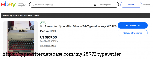 eBay sold listing page.