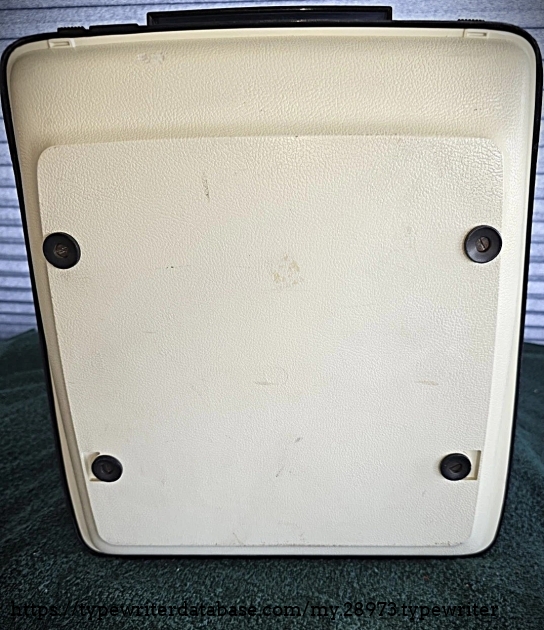 Case underside.