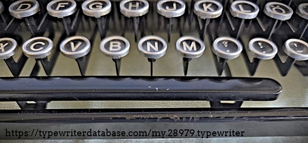 Space bar.