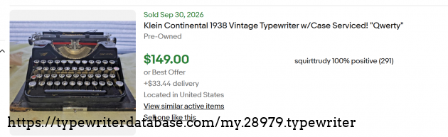 eBay sold listing page.