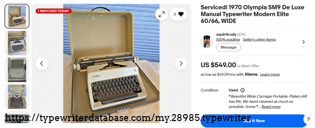 eBay main listing page.