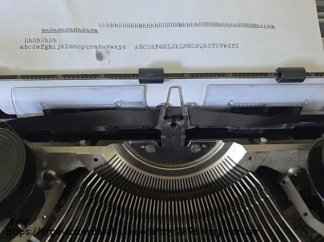 Typing sample.