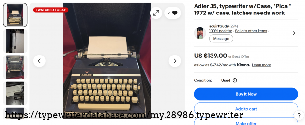 eBay main listing page.